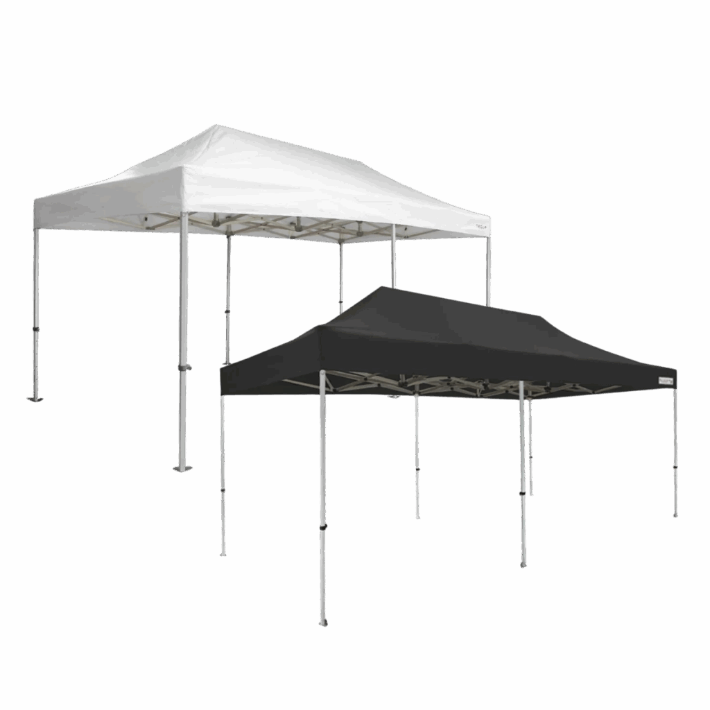 Tente de réception 3x6 sans fenêtres latérales