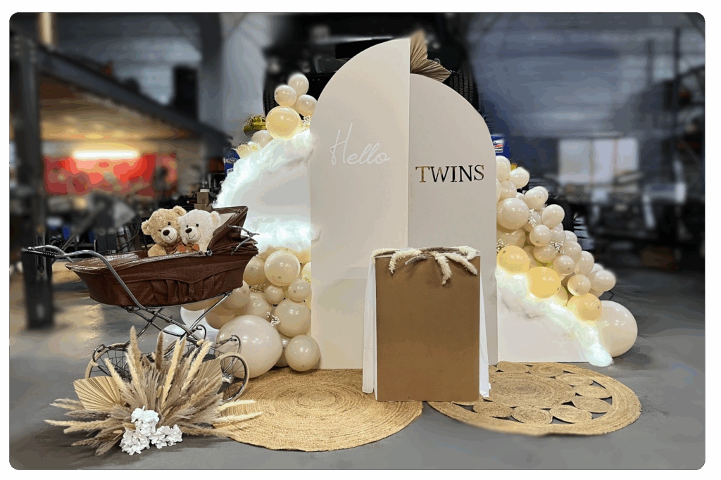 Backdrop GENDER REVEAL - Agence LDMN