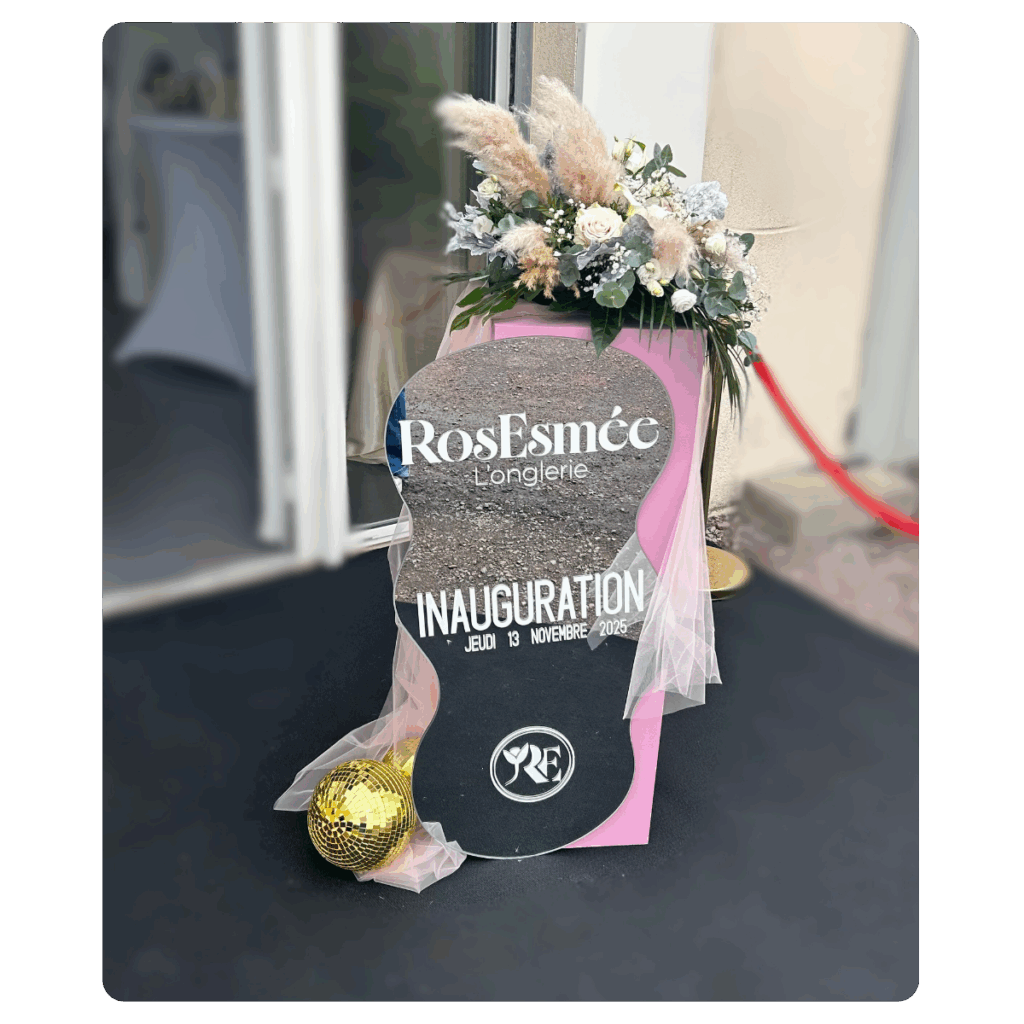 Miroir de bienvenue - Inauguration - Agence LDMN