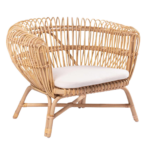 Location - Fauteuil en rotin - Agence LDMN