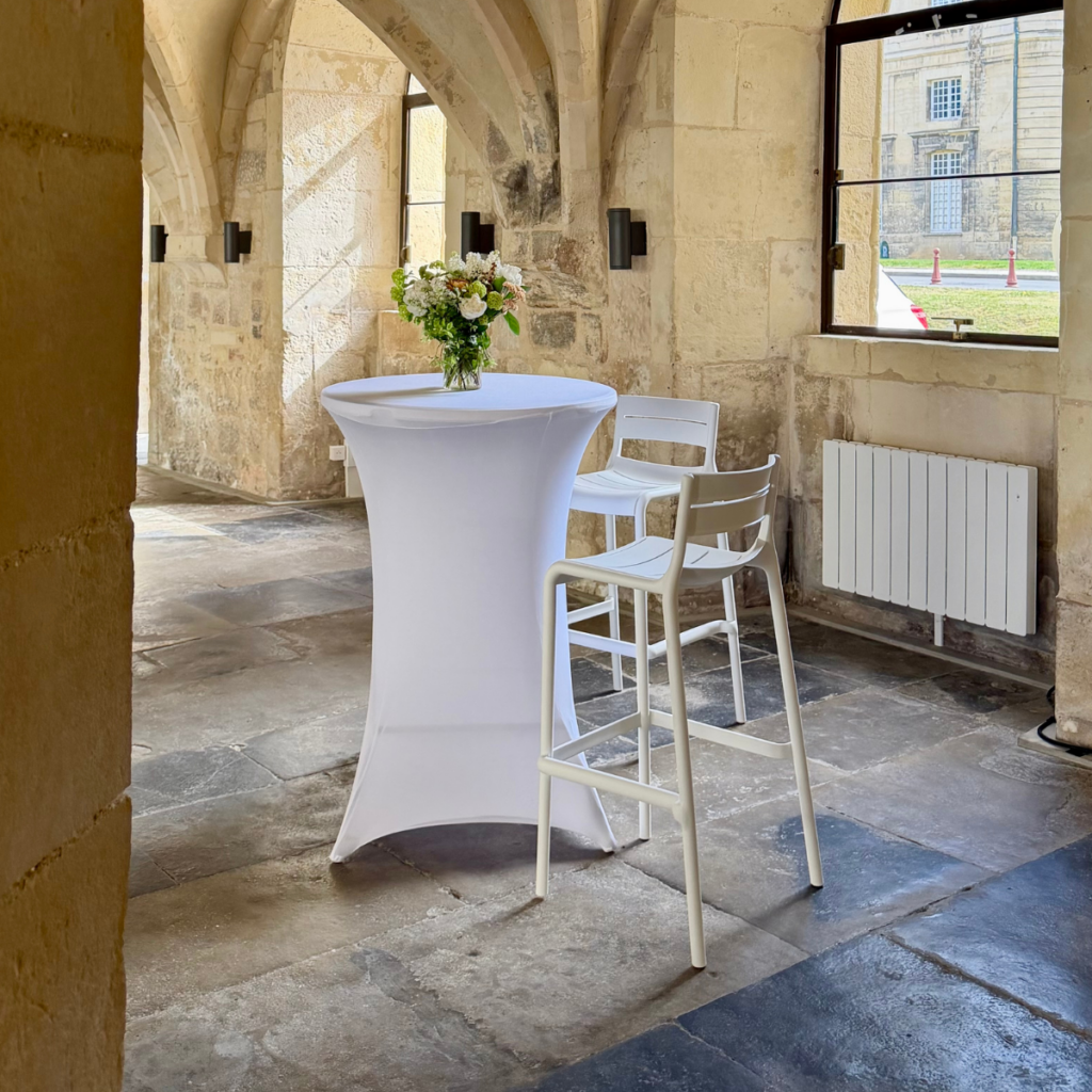Location chaises hautes blanches pour mange debout agence ldmn (2)