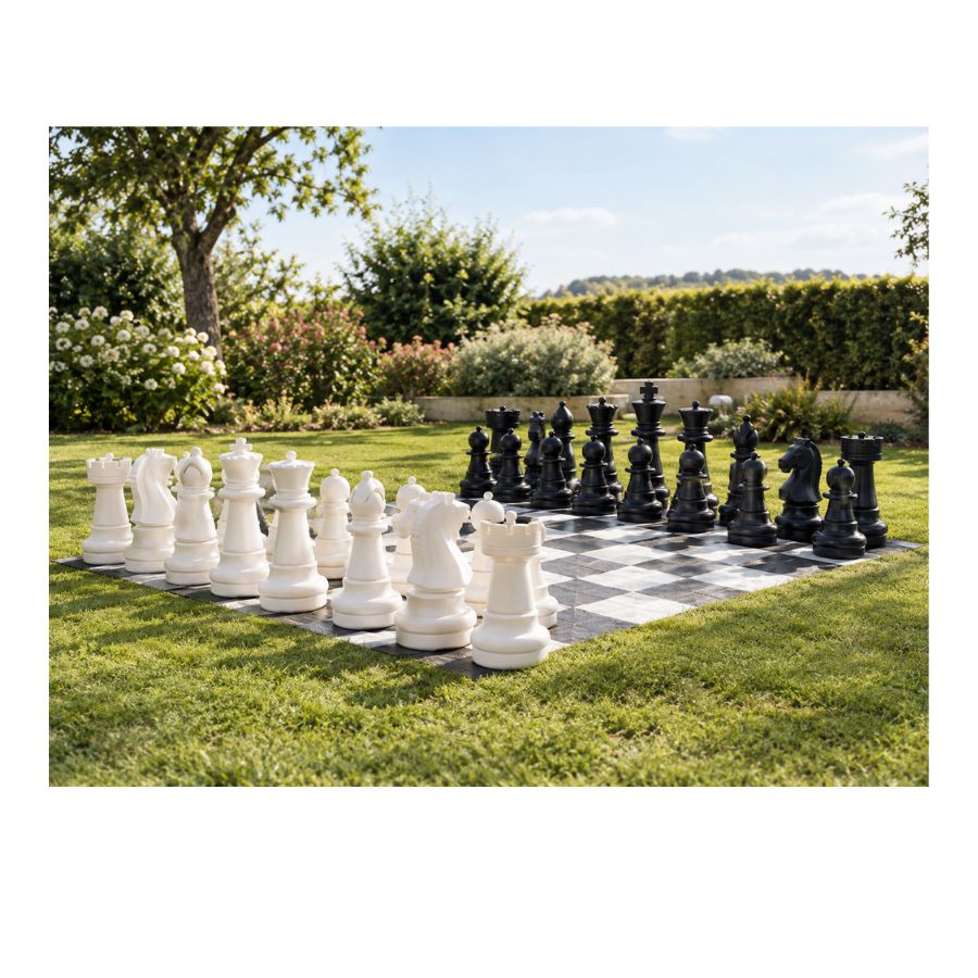 Location jeu d'échecs échiquier géants à Caen par l'Agence LDMN