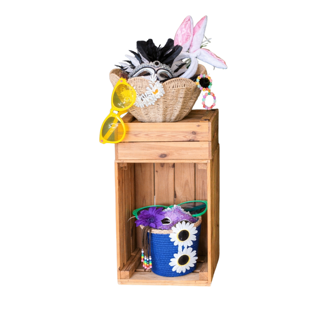 Location d'accessoires photobooth - Agence LDMN